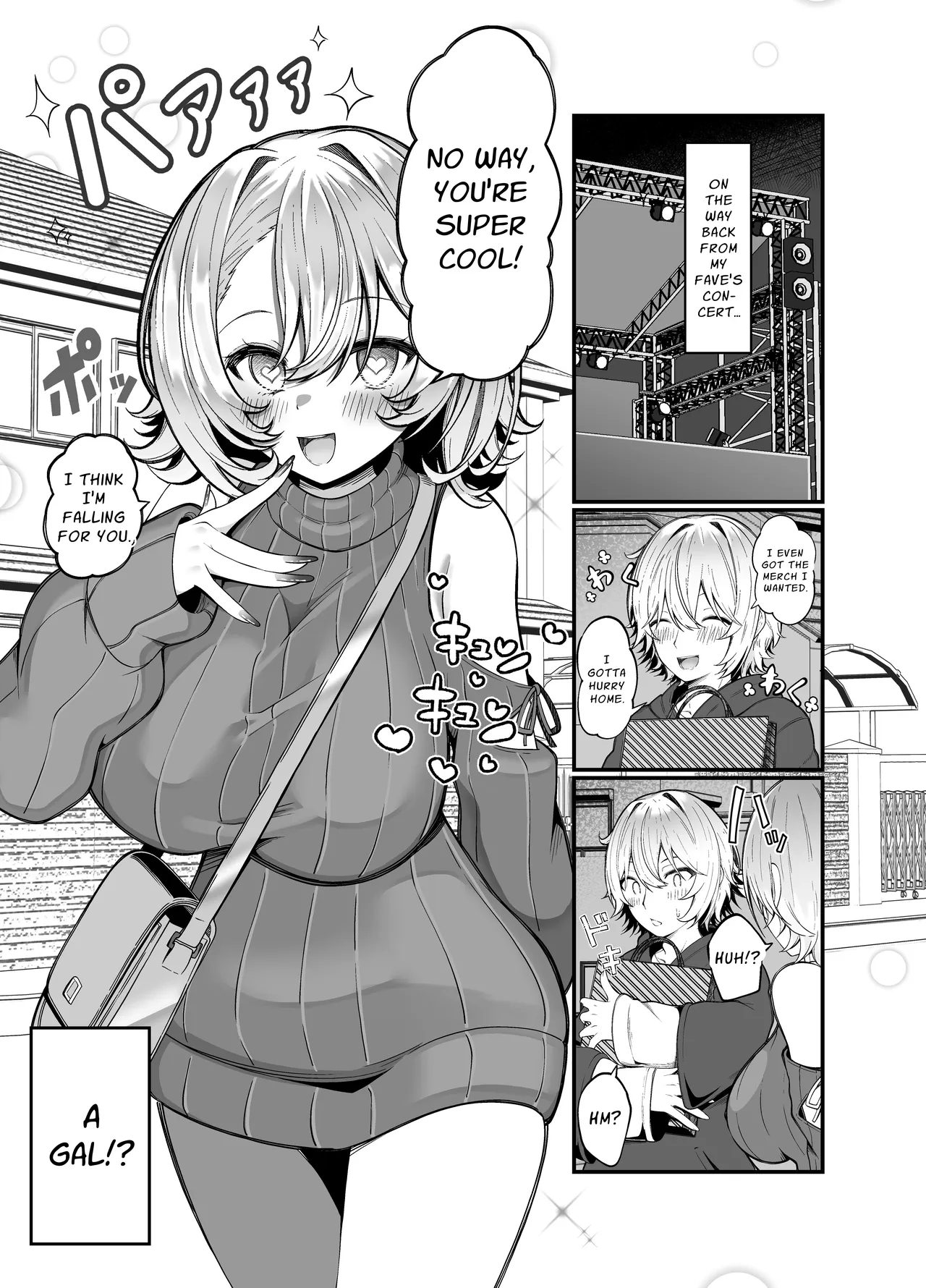Hentai Manga Comic-Accosted by a Busty Gal on my way home from my Fave's Live Concert-Read-2
